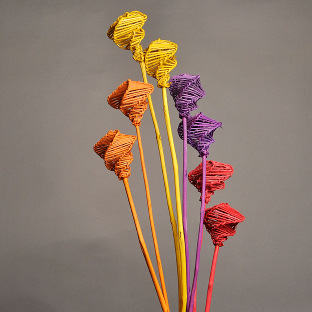 Lata Flame Orange, Yellow, Purple, Red