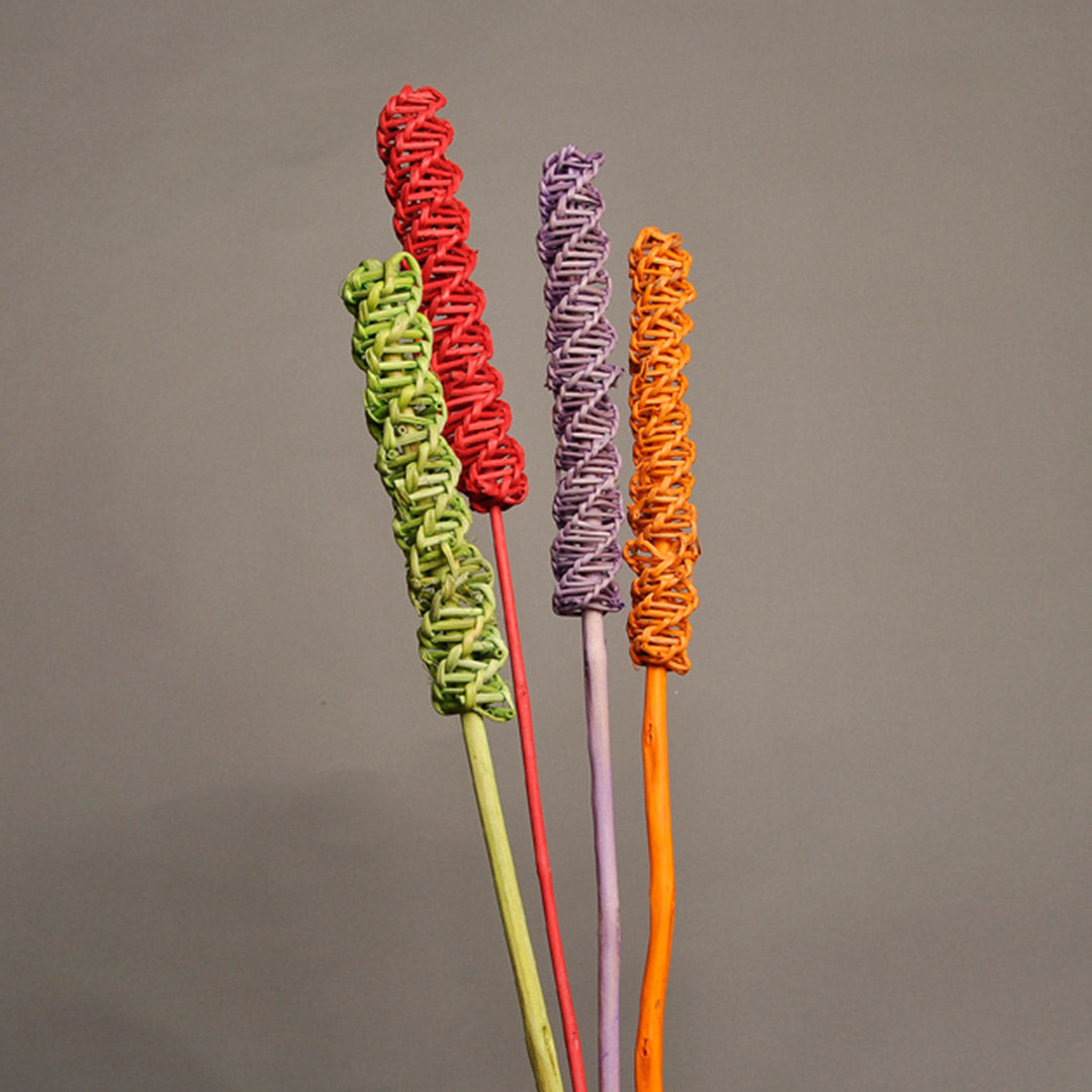 Lata Roman Candle Apple Green, Red, Lilac, Orange