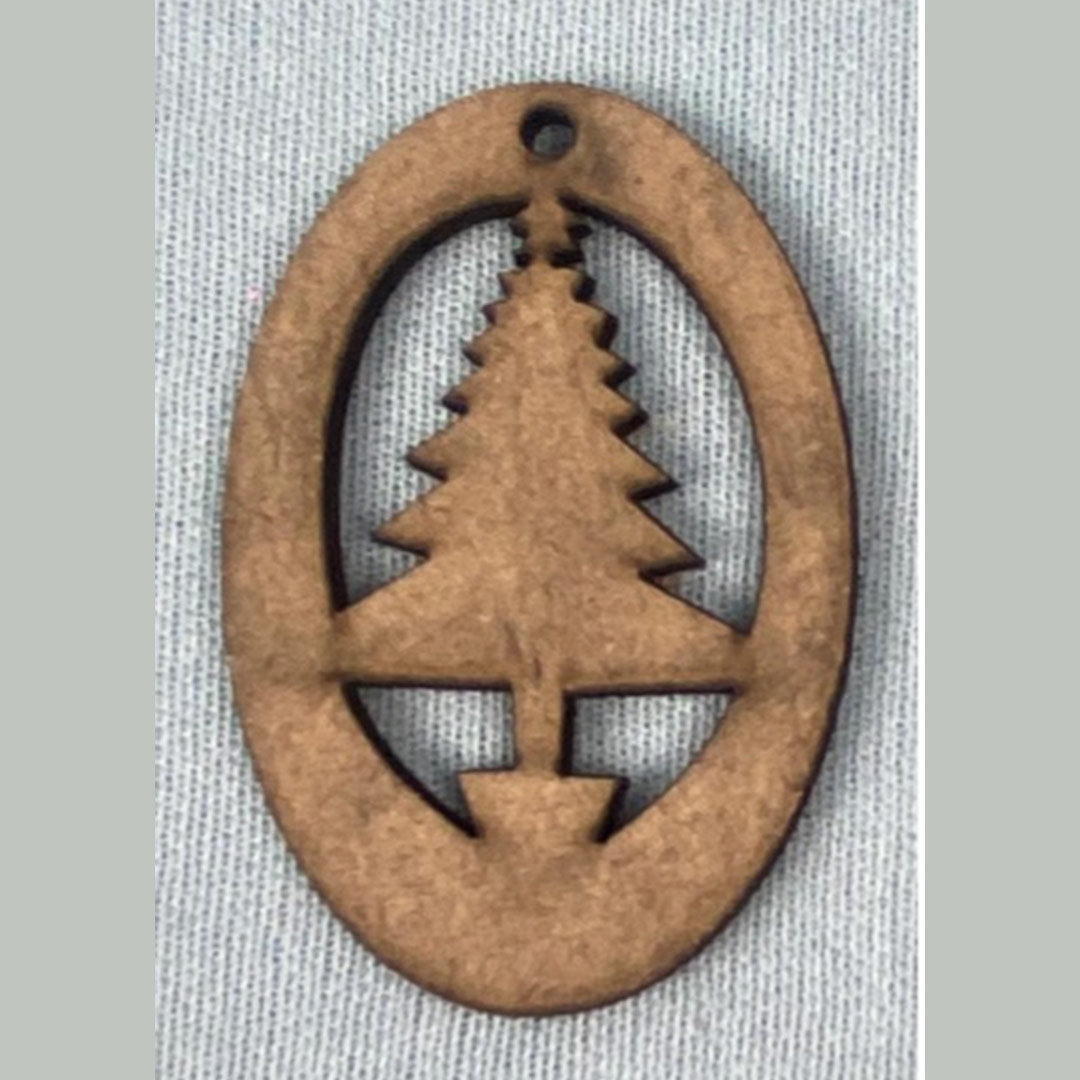 MDF Christmas Tree with Ring